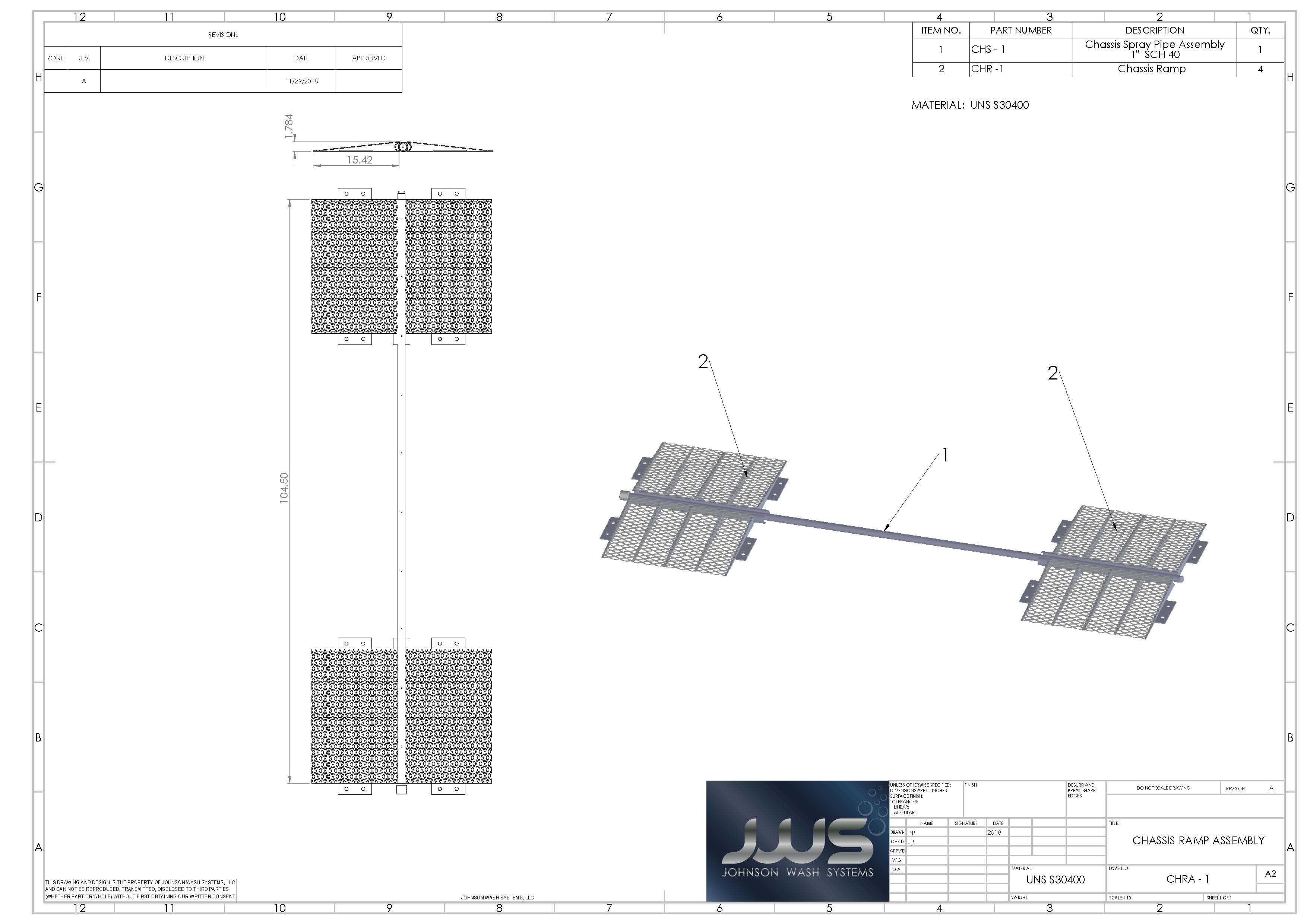 Chassis Design Document