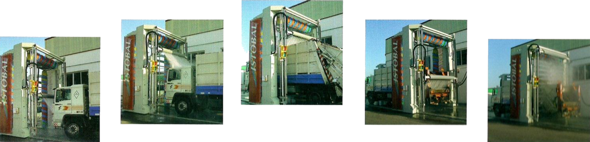 Gantry Washing System Cleaning Process